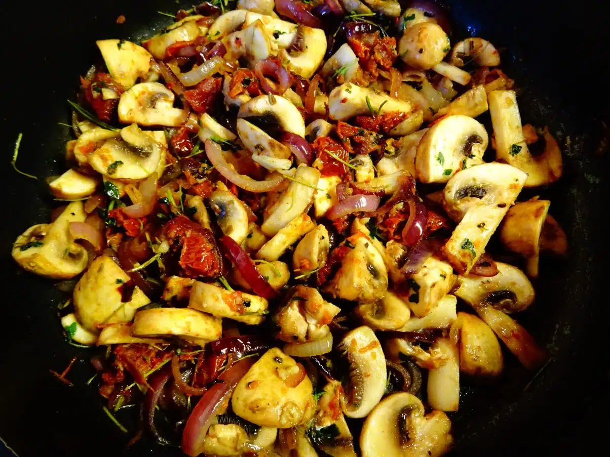Vegan Mushroom Chestnut Stuffing