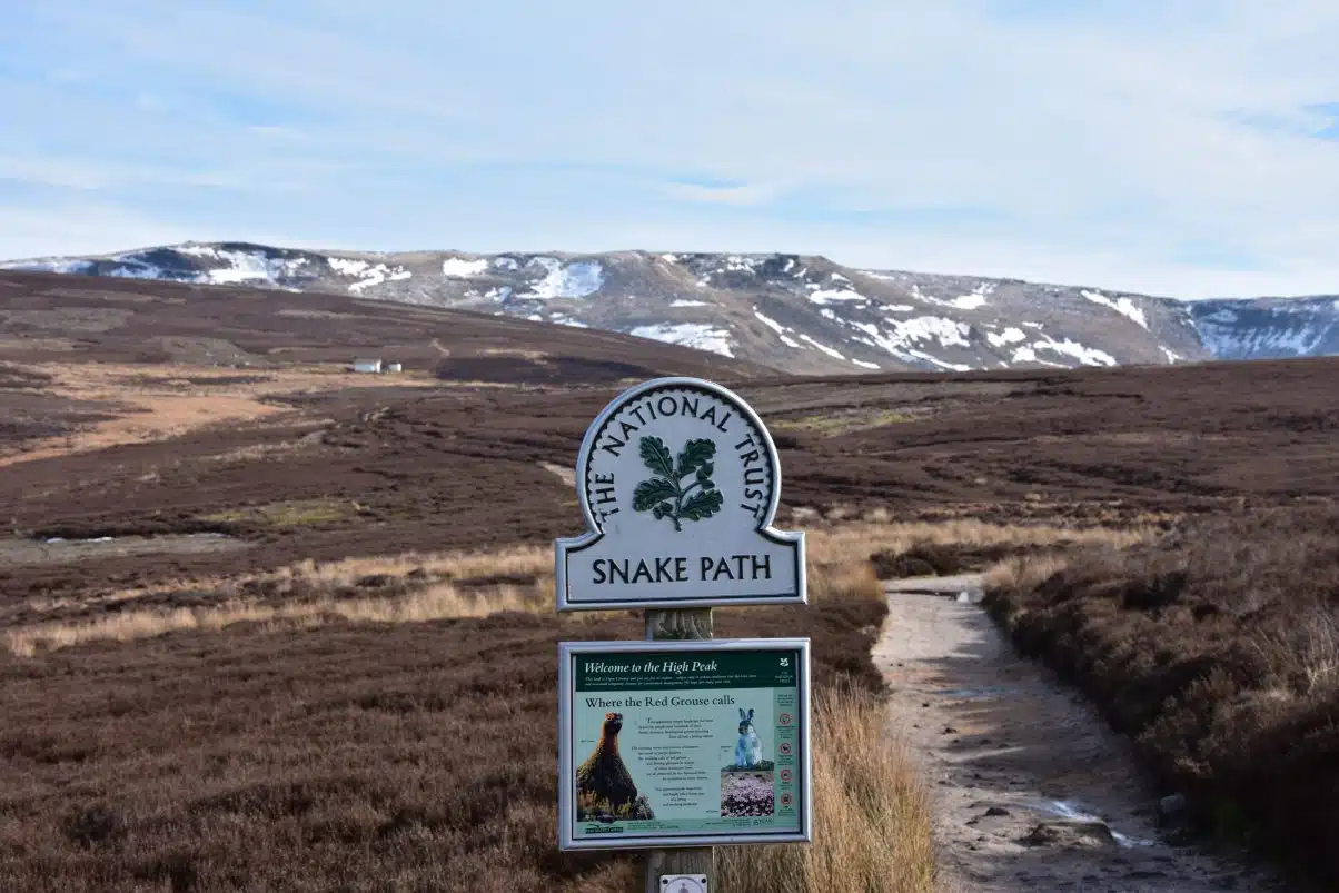 Following Footprints in the Snow - A Winter Hiking Holiday in the Peak District