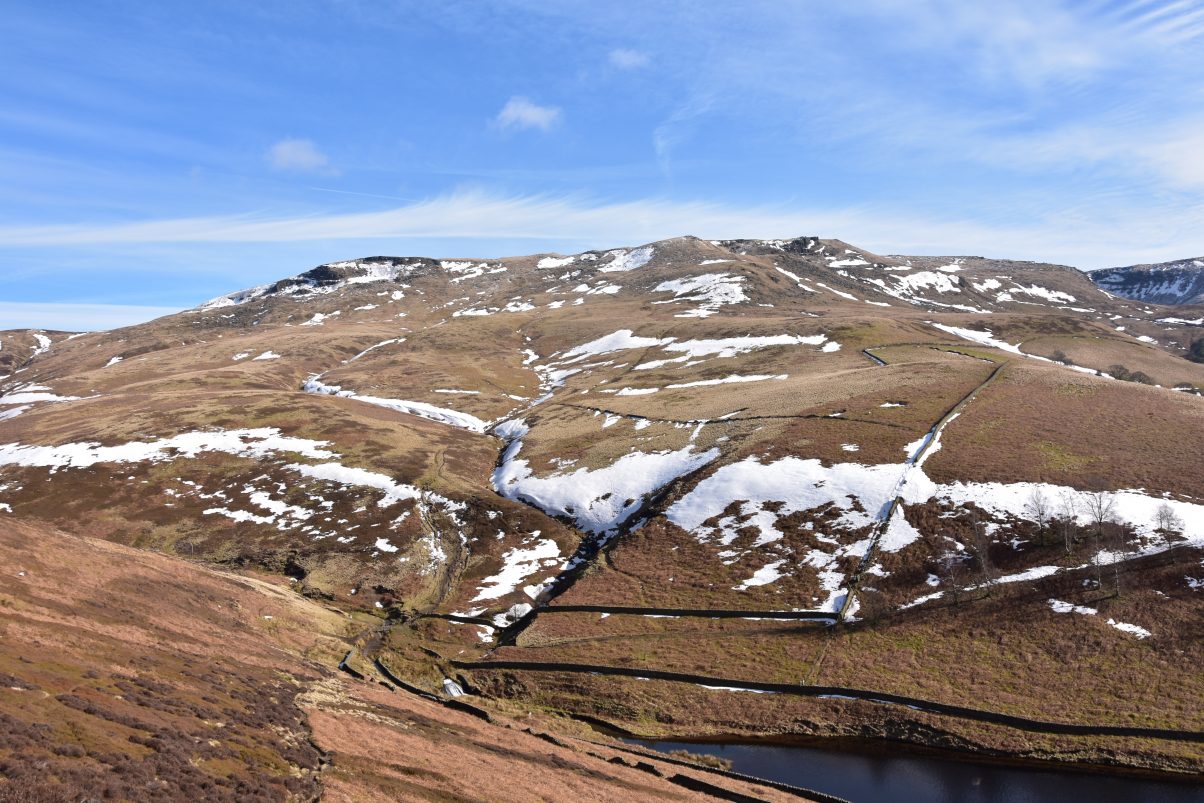 Following Footprints in the Snow - A Winter Hiking Holiday in the Peak District