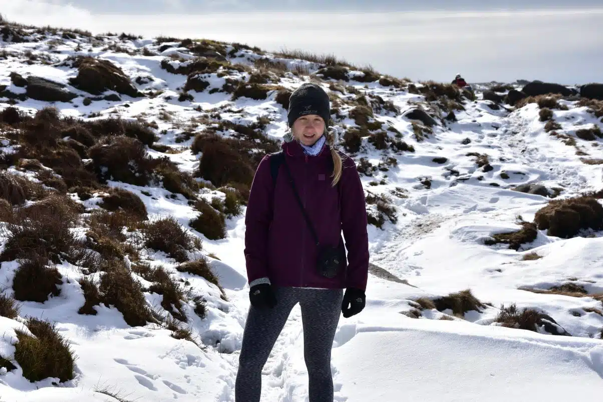 Following Footprints in the Snow - A Winter Hiking Holiday in the Peak District