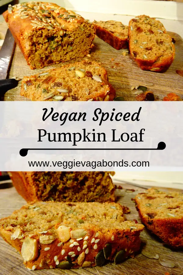 Vegan Spiced Pumpkin Loaf