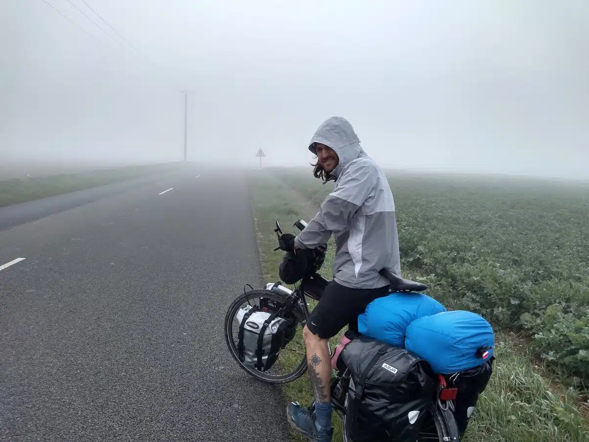 Cycling from England to France, our first 400 miles