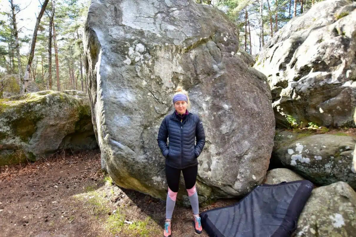 Bouldering in Fontainebleau