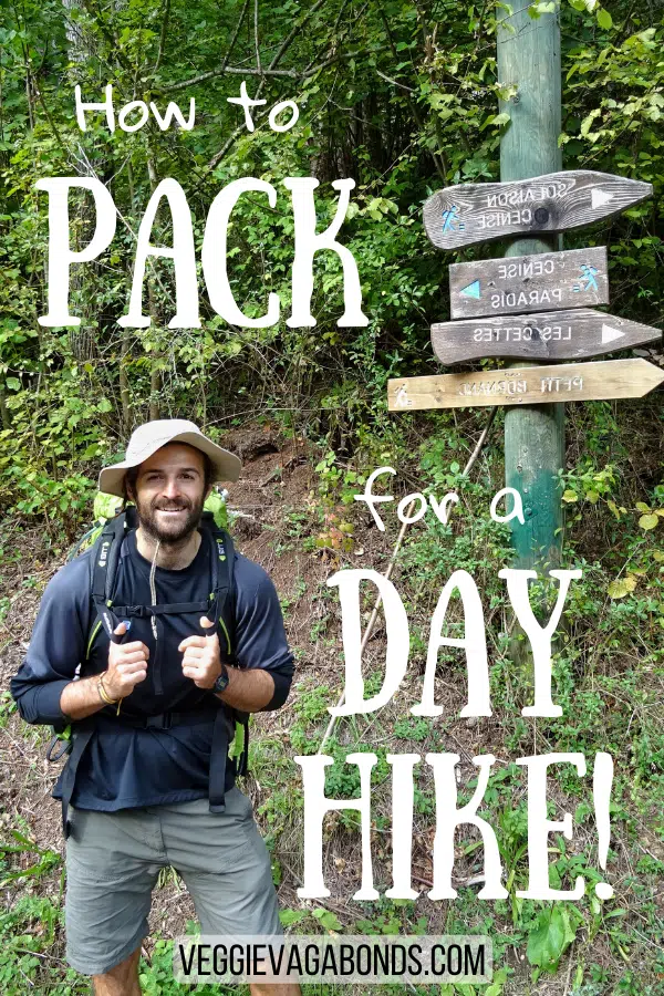 Day hike hotsell kit list