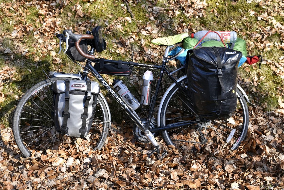 Bike touring gear