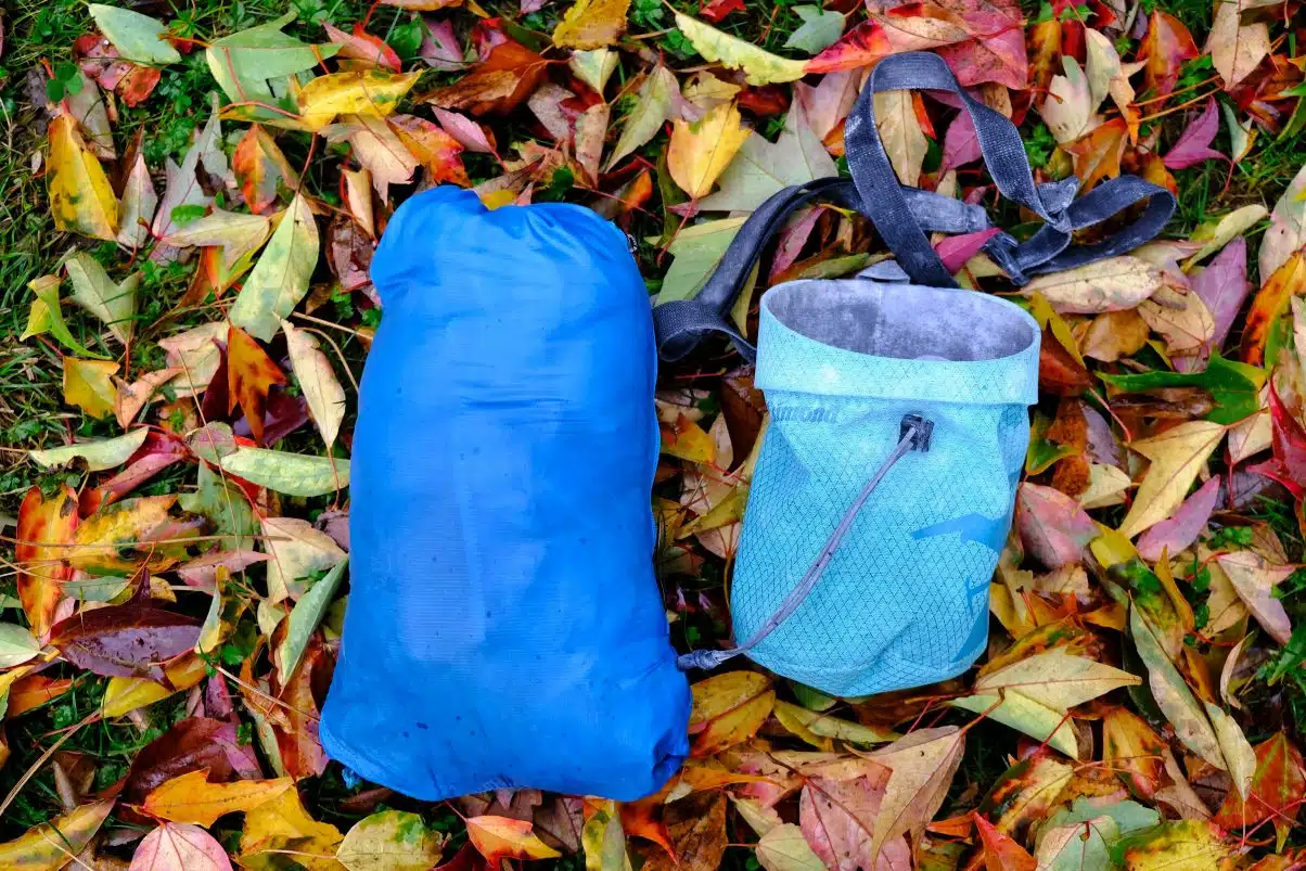 The North Face Thermoball in its stuff sack