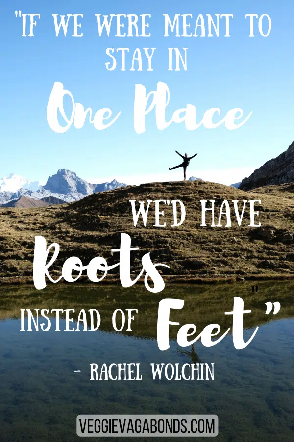 If we were meant to stay in one place we'd have roots instead of feet - epic quotes