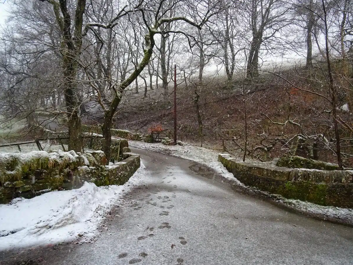 Long walks in Peak District in Winter