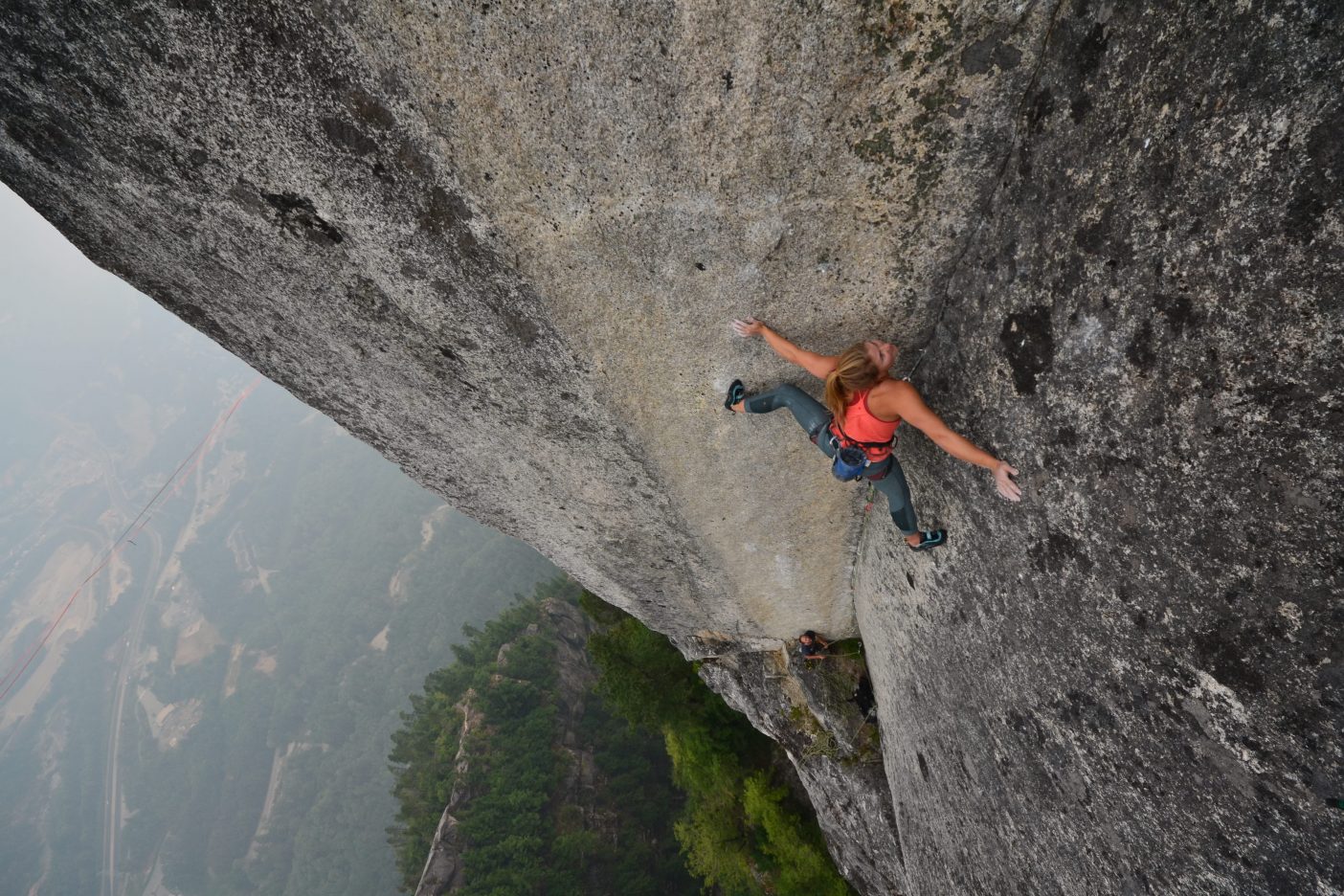 Hazel Findlay Trad Climbing