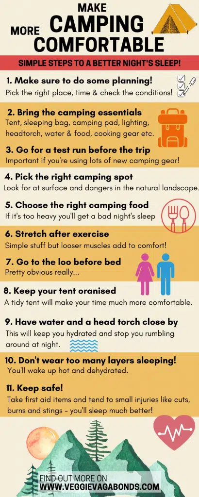 How to Make Camping More Comfortable: Top Tips & Tricks