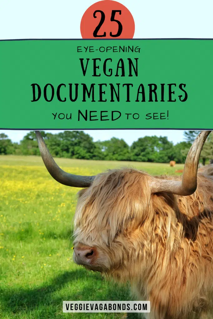 Vegan documentaries pin