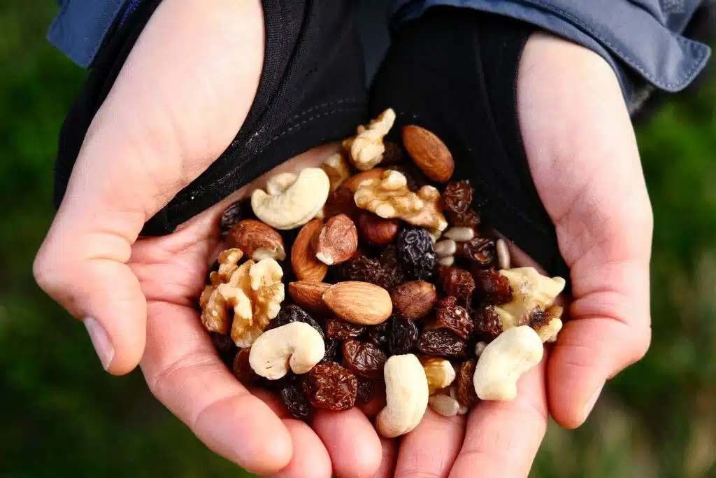 Raw vegan trail mix