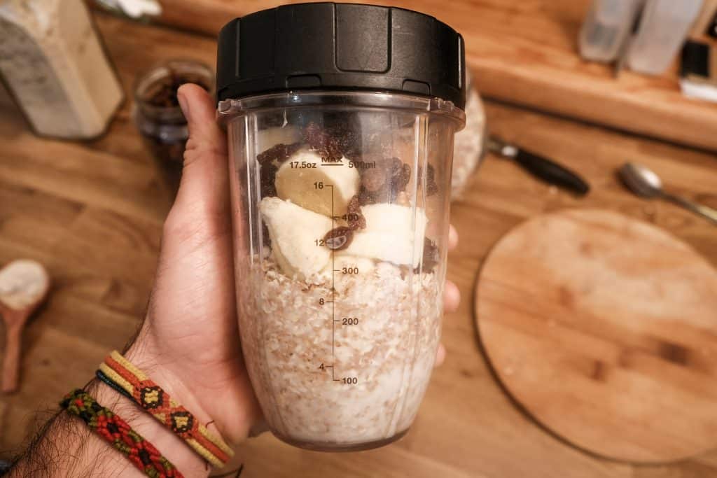 Vegan breakfast smoothie