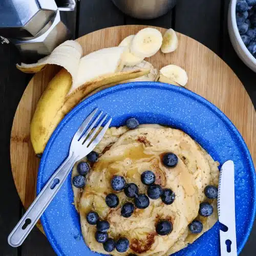 3 Ingredient Vegan Pancakes - Ultimate Camping Breakfast 9 3 Ingredients Vegan Pancakes