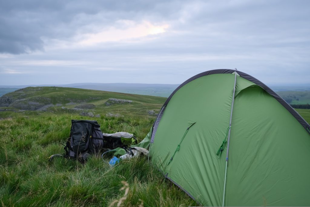 Camping in the Wild in England