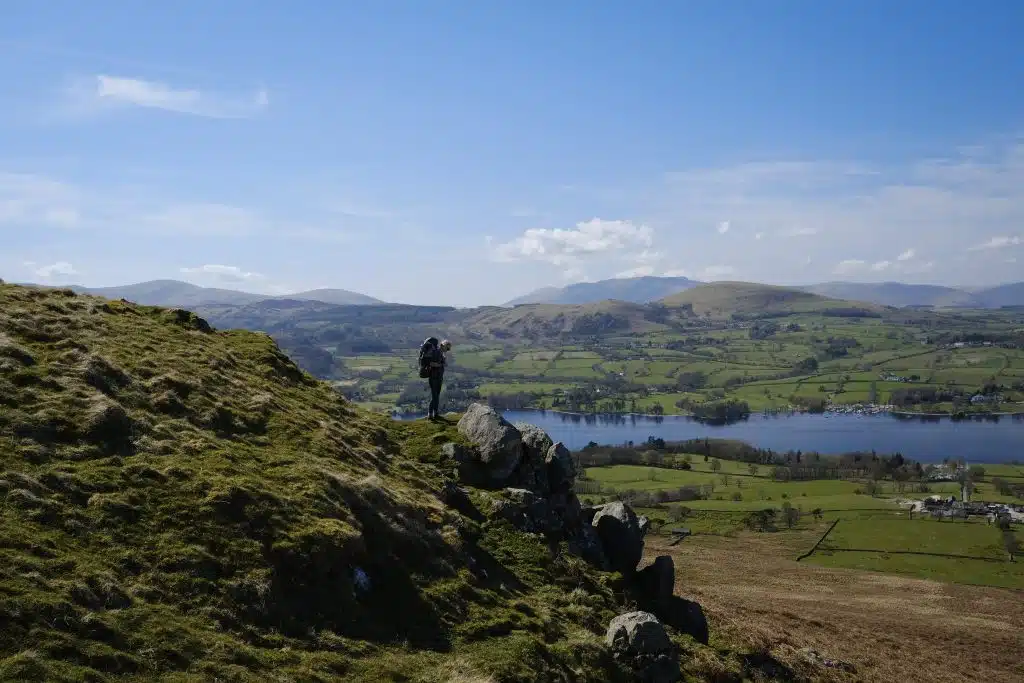 Hiking in the lake district national park