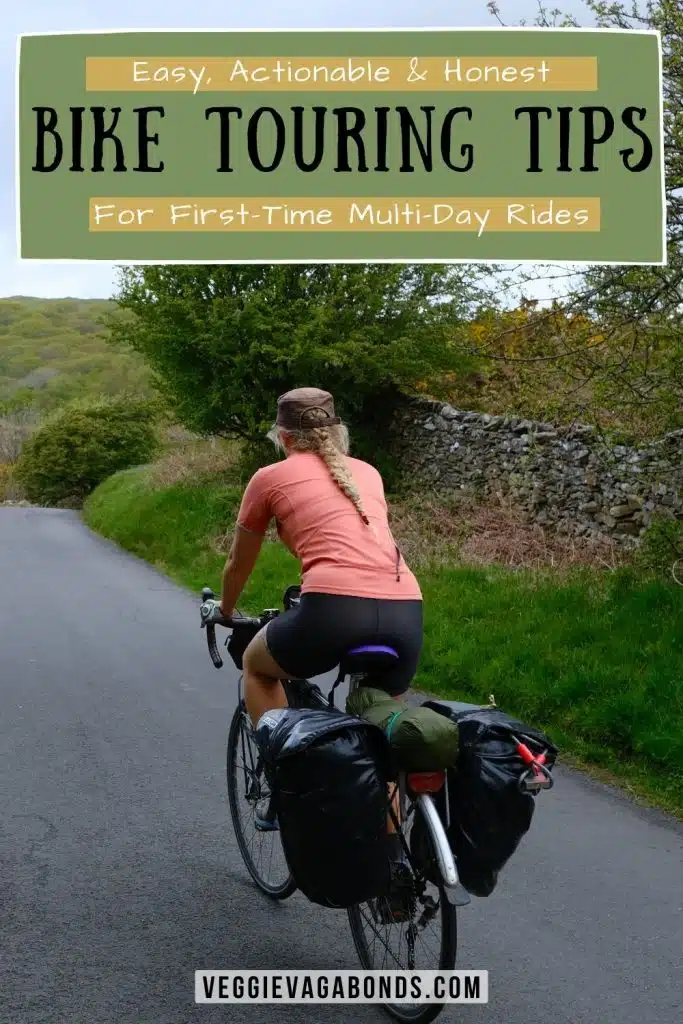 Bike touring tips pin