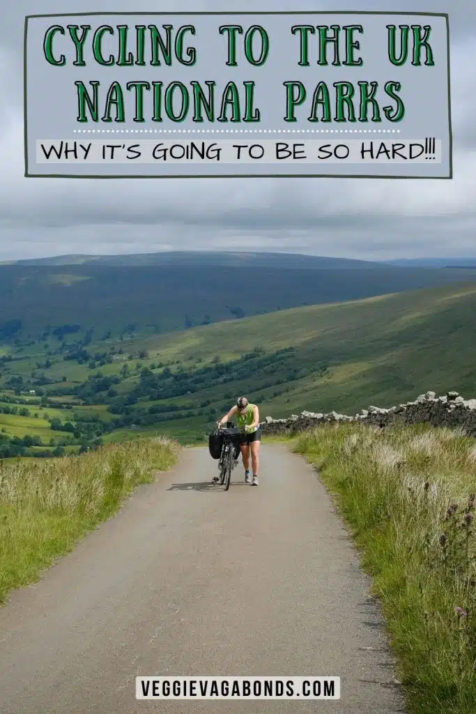 Cycling to UK National Parks - Ride for the Wild pin