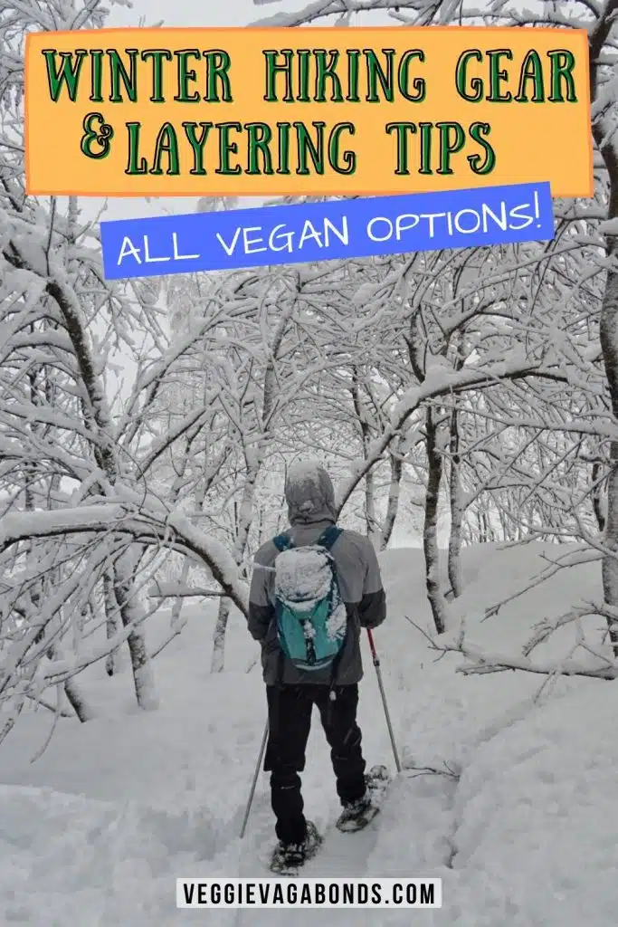 Best Vegan Winter Hiking Gear & Cold Weather Layering Tips 2023