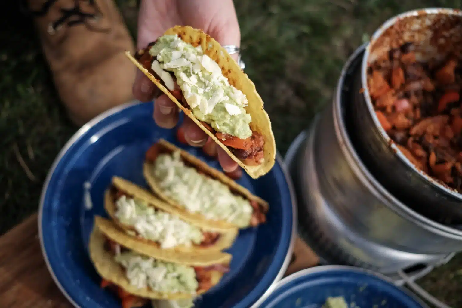 Tasty Vegan Camping Tacos - Easy Vegan Campfire Recipe