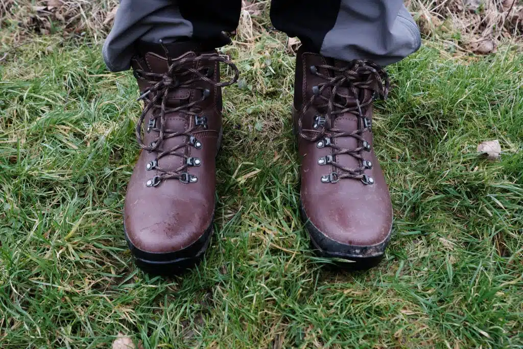 Altberg vegan leather hiking boots