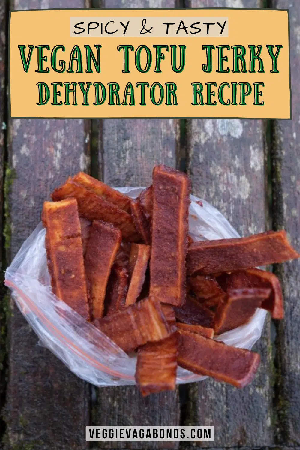 Scrumptious Tofu Jerky Dehydrator Recipe Spicy Tofu Jerky