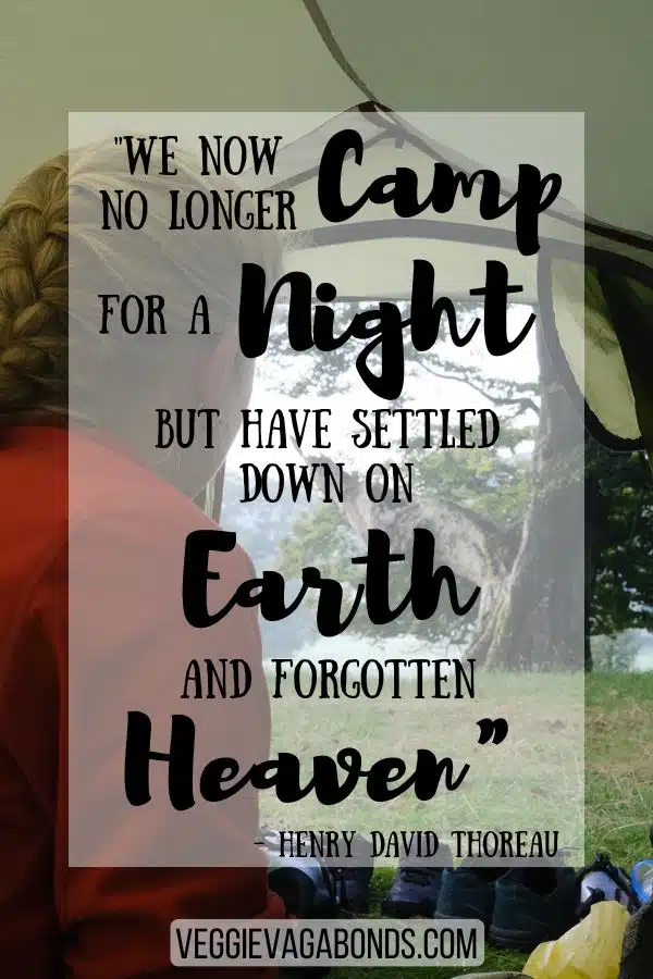 Camping quotes short