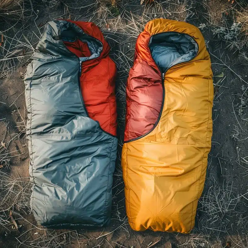 Right or Left Zip Sleeping Bags Which to choose in 2024