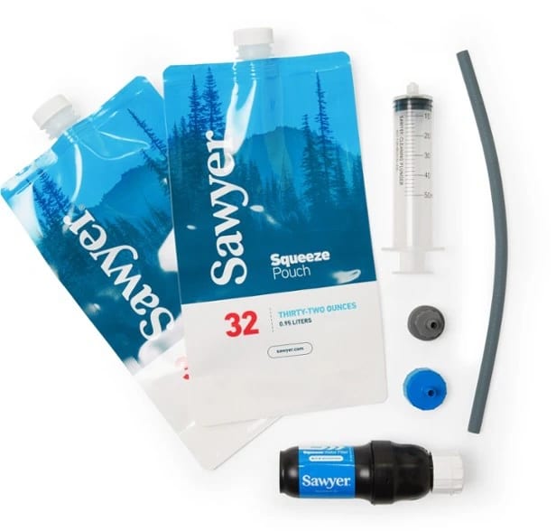The Best Camping and Backpacking Water Filters 2025 5 Sawyer Squeeze Water Filter System